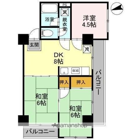 メゾンひまわりの間取り写真