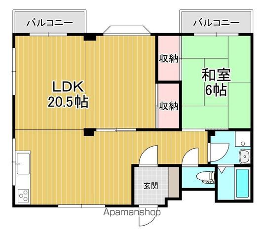 メゾン住吉の間取り写真