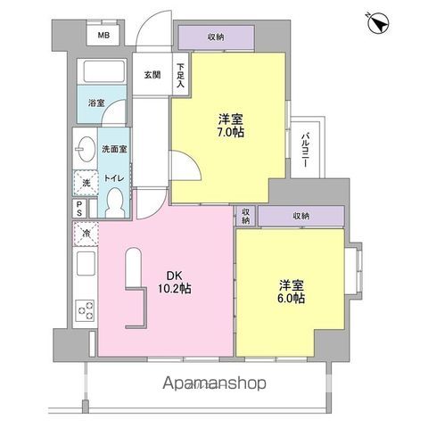 プロスペクト西巣鴨の間取り