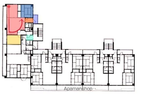 メゾンクロダ壱番館[3LDK/67.81m2]の配置図