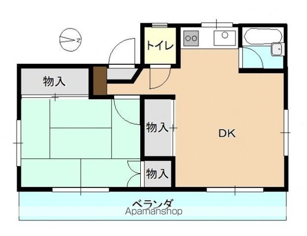 土居ビルの間取り写真