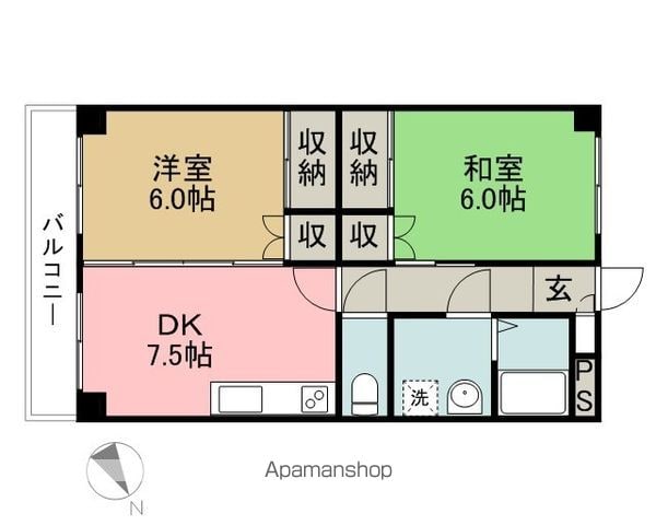 シェレバウムの間取り写真