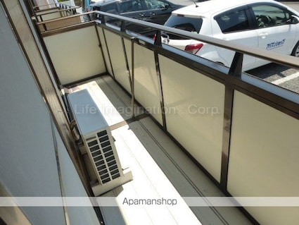 ＭＡＪＥＳＴＹ１９９８[2LDK/44.5m2]のバルコニー