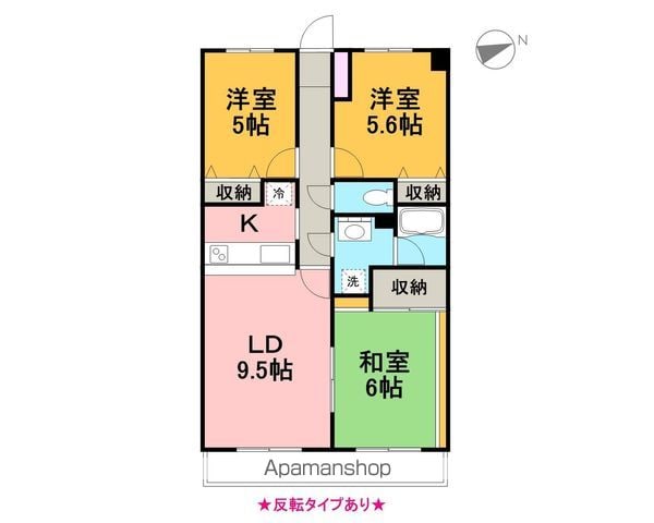レナジア大岡の間取り写真