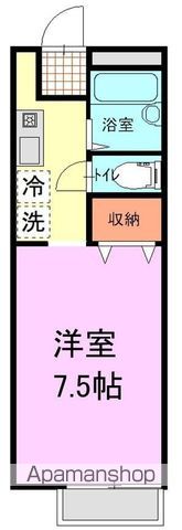 フレーシアゆたかの間取り写真