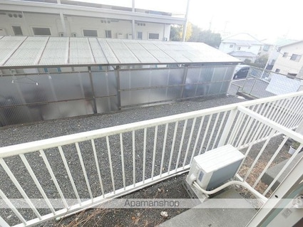 カーサ伊庄段北[1K/20.74m2]のバルコニー