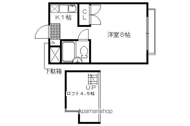 リバーサイド下鴨の間取り写真
