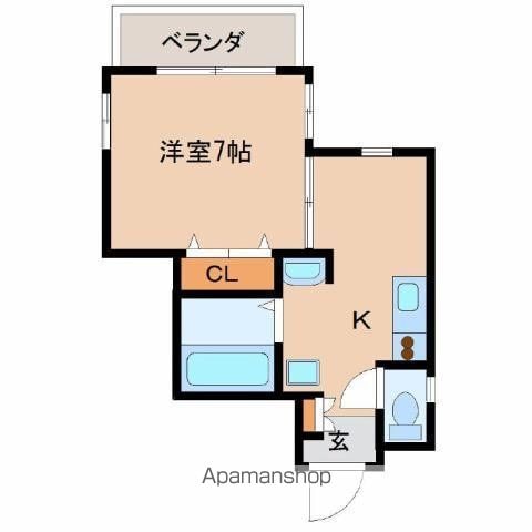 バンベール清水IIの間取り写真