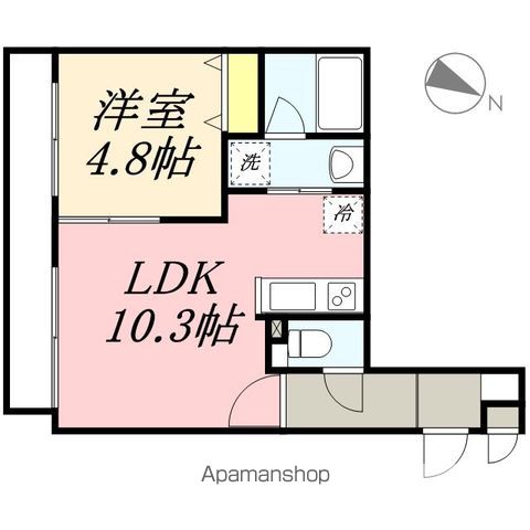 スペランツァマルヤマ 201 ｜ 北海道札幌市中央区南四条西２５丁目1-10（賃貸マンション1LDK・2階・34.82㎡） その2