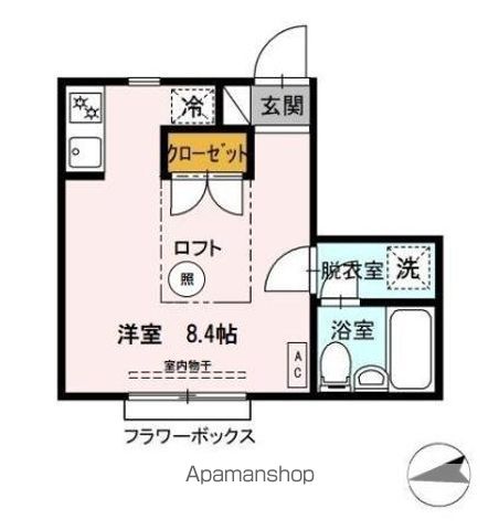 田口フラットの間取り写真