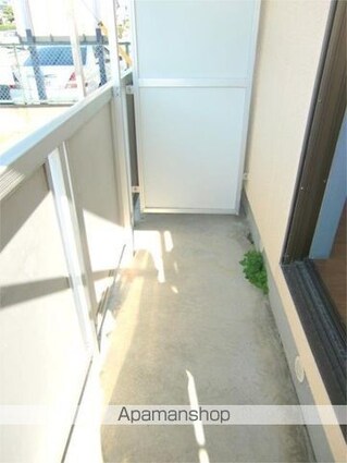 静岡県浜松市中央区曳馬３丁目[1K/22.68m2]のバルコニー