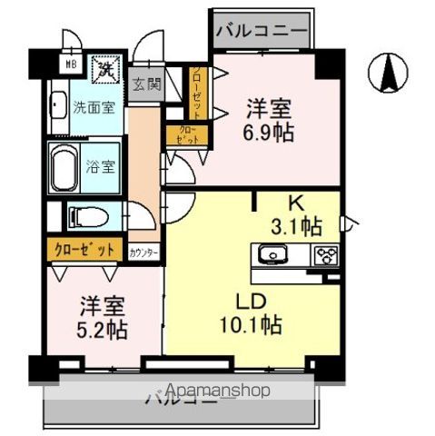 SERENITY JINの間取り写真