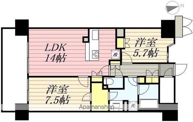 ＲＯＹＡＬＰＡＲＫＳ船橋の間取り