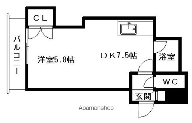 円山北町ハイムの間取り写真