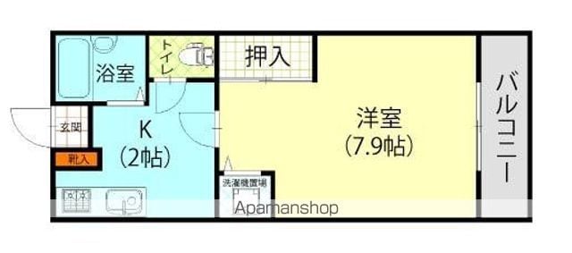 サンパティーク上之園の間取り写真