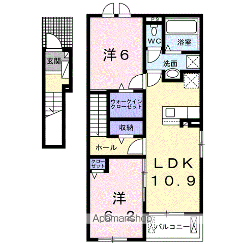 エヴァーグリーン直江Ａのイメージ