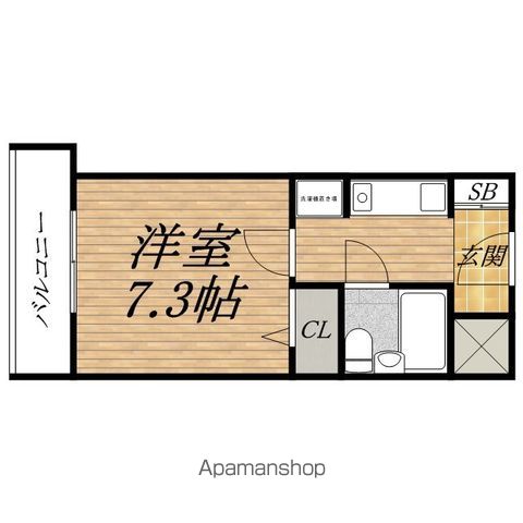 ライオンズマンション東本町第3の間取り写真