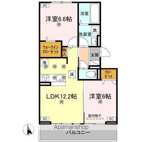 メテオラの間取り写真