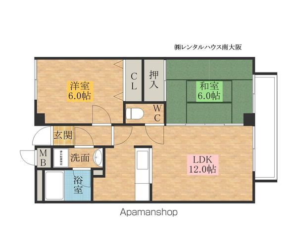 プレステージフジ忠岡壱番館の間取り写真