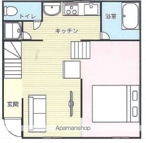 ヴィラファミーノ 27 ｜ 茨城県神栖市日川1963-23（賃貸一戸建1R・1階・33.53㎡） その2