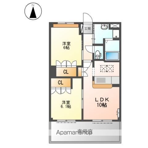 瑞穂市 3階建 築22年の間取り写真