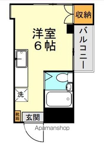 コーポフラワーの間取り写真