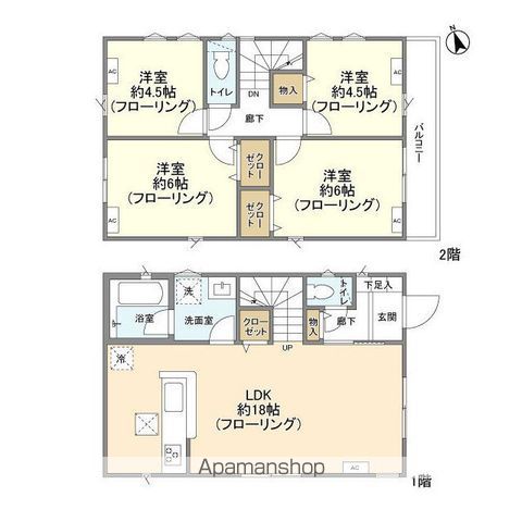 【ＫＯＬＥＴ府中矢崎町１０の間取り】