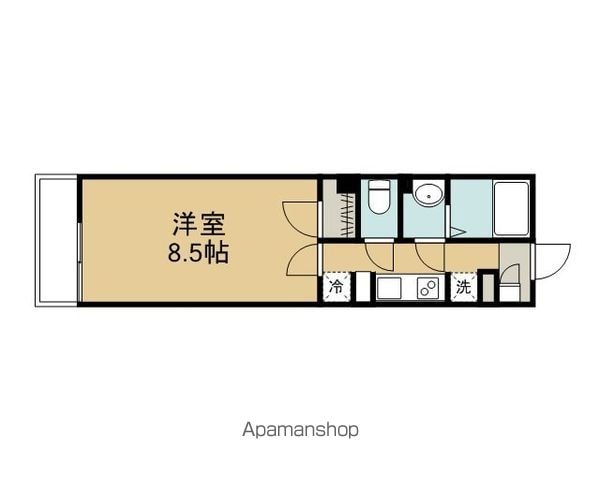 レオネクストホワイトパレスの間取り写真