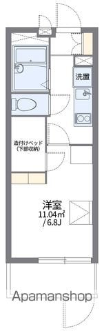 レオパレスマースの間取り写真