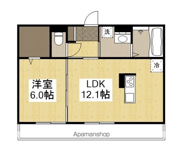 ブルーミアの間取り写真