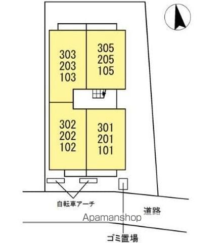 サリサ．Ｃ 302 ｜ 東京都調布市多摩川３丁目32-21（賃貸アパート1LDK・3階・36.07㎡） その28