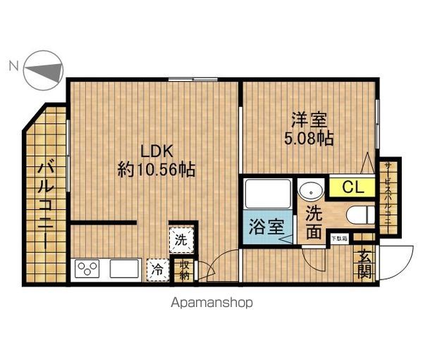 LUMEED飯田橋の間取り写真