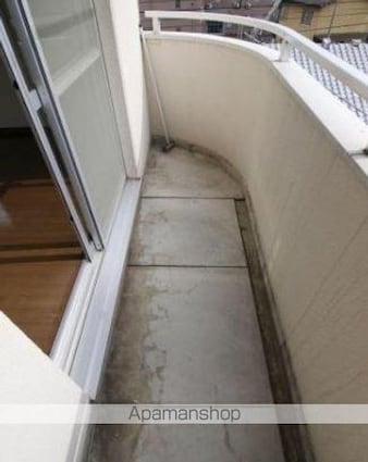 ガーデンハイツ三名弐番館[1DK/31.45m2]のバルコニー