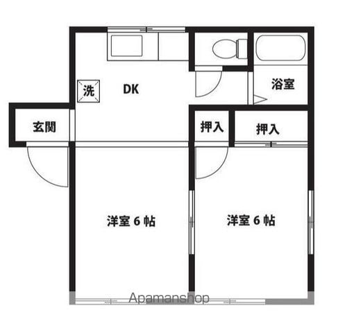 リシェス南栗原の間取り写真