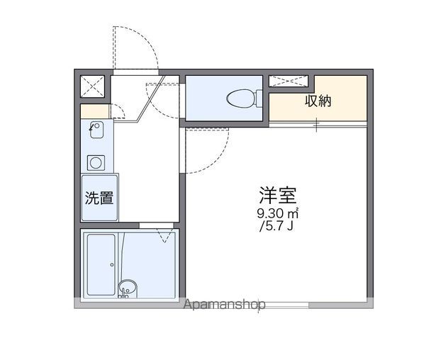 レオパレス藤ノ森の間取り写真