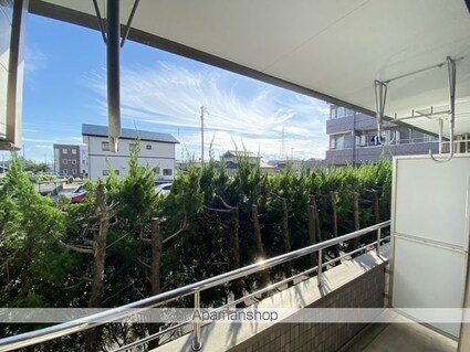 サンステージⅡ[2DK/53.66m2]のバルコニー