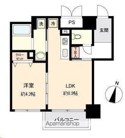 KDXレジデンス一番町の間取り写真