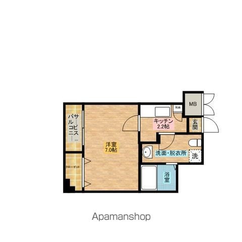 アイセレブ大博通りの間取り