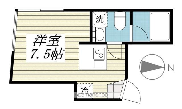 板橋区氷川町のマンションの間取り