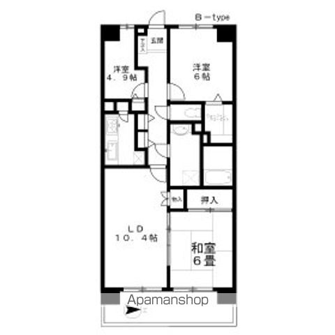 白井ロジュマンの間取り