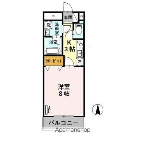 アメニティハイムの間取り写真