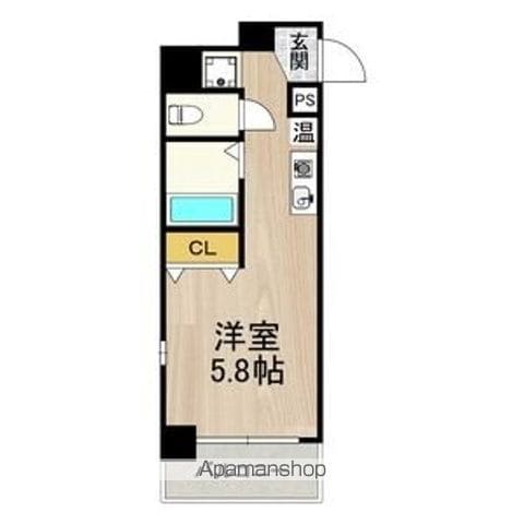 エルミタージュ難波南Vの間取り写真