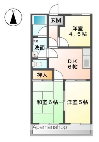 サンフォレスト百合ノ沢A棟の間取り写真