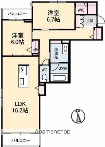べレオガーデンズ弥右衛門の間取り写真