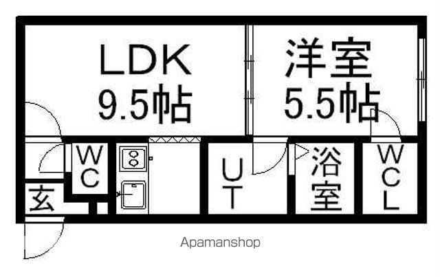 ステージノア東札幌の間取り写真