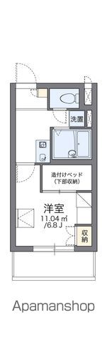 レオパレス大倉山エクレールの間取り写真