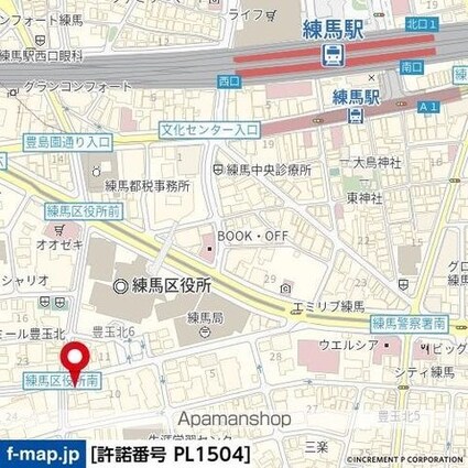 レアシス練馬[1K/20.62m2]の周辺9