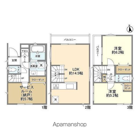 【ＫＯＬＥＴ堀切菖蒲園０８の間取り】