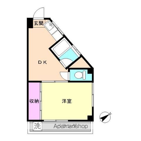 【板橋区小茂根のマンションの間取り】