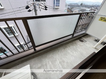 滋賀県野洲市小篠原[2DK/36.45m2]のバルコニー